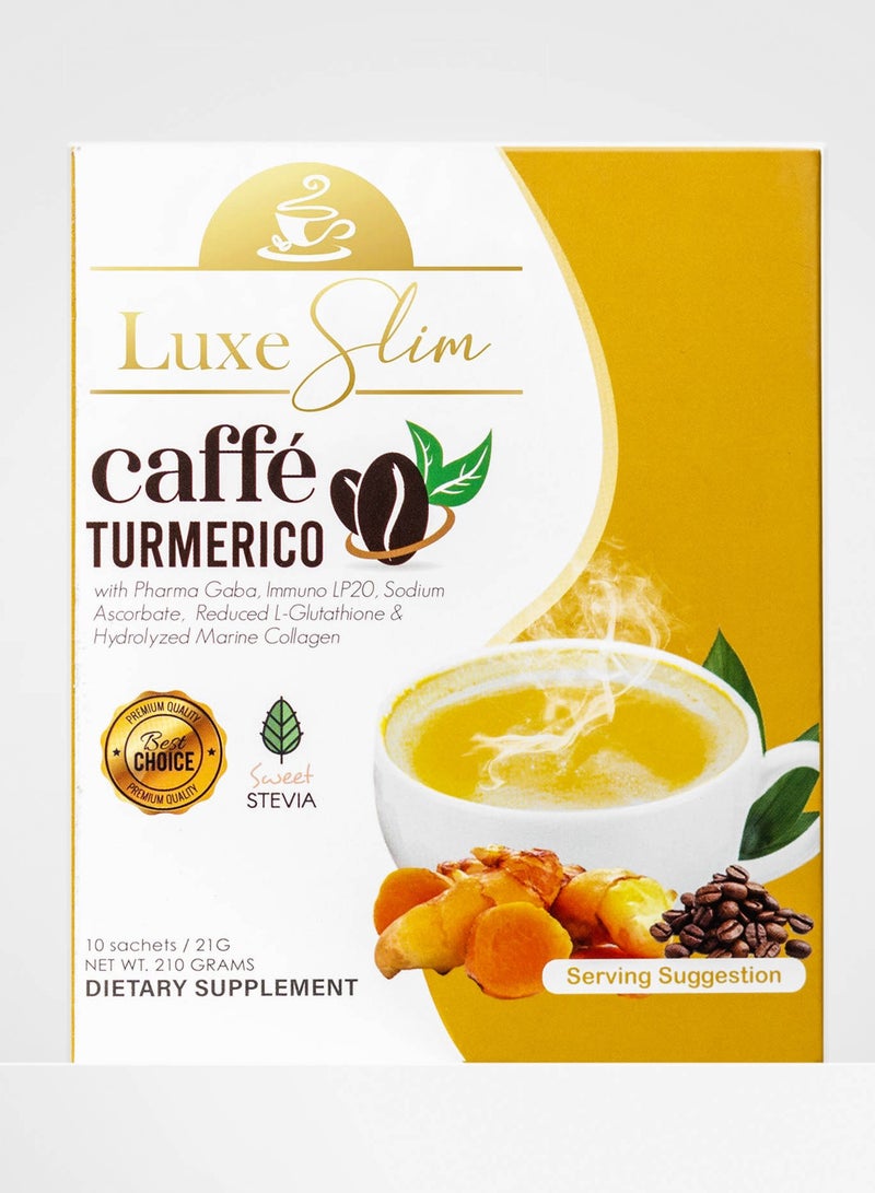 Luxe Slim Caffe Turmerico 210 g - Image 1