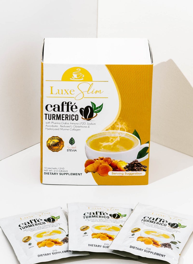 Luxe Slim Caffe Turmerico 210 g - Image 2
