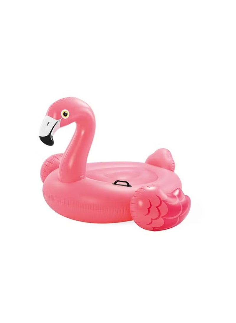 INTEX Flamingo Ride-On -Pink 70x53inch - Image 1