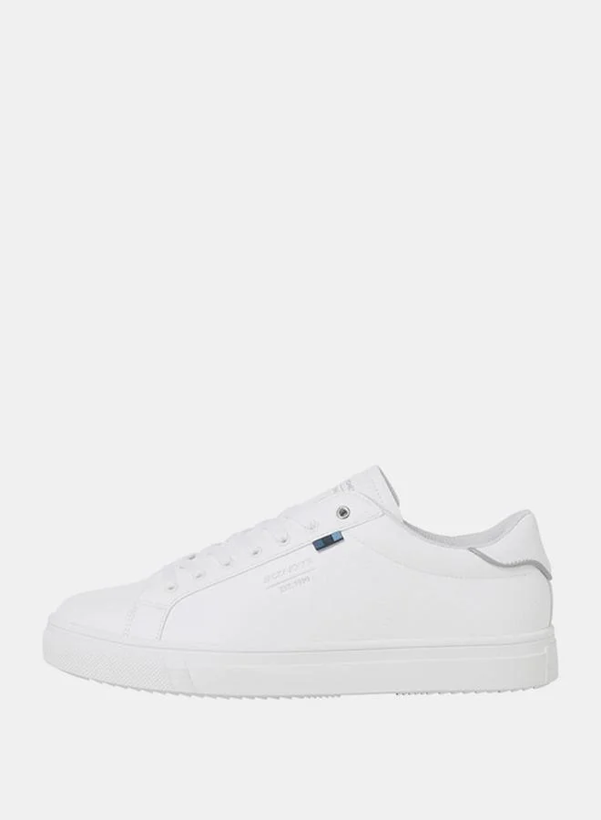 JACK & JONES Round Toe Lace Up Sneakers