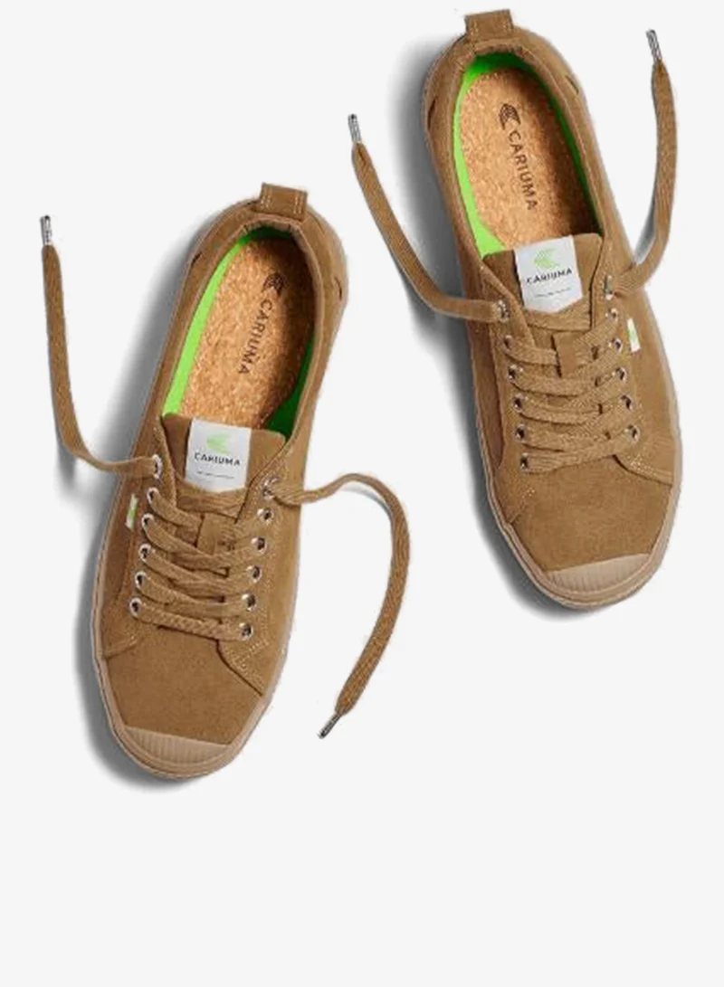 Cariuma  OCA Low All Camel Suede Sneaker  | Best Price UAE