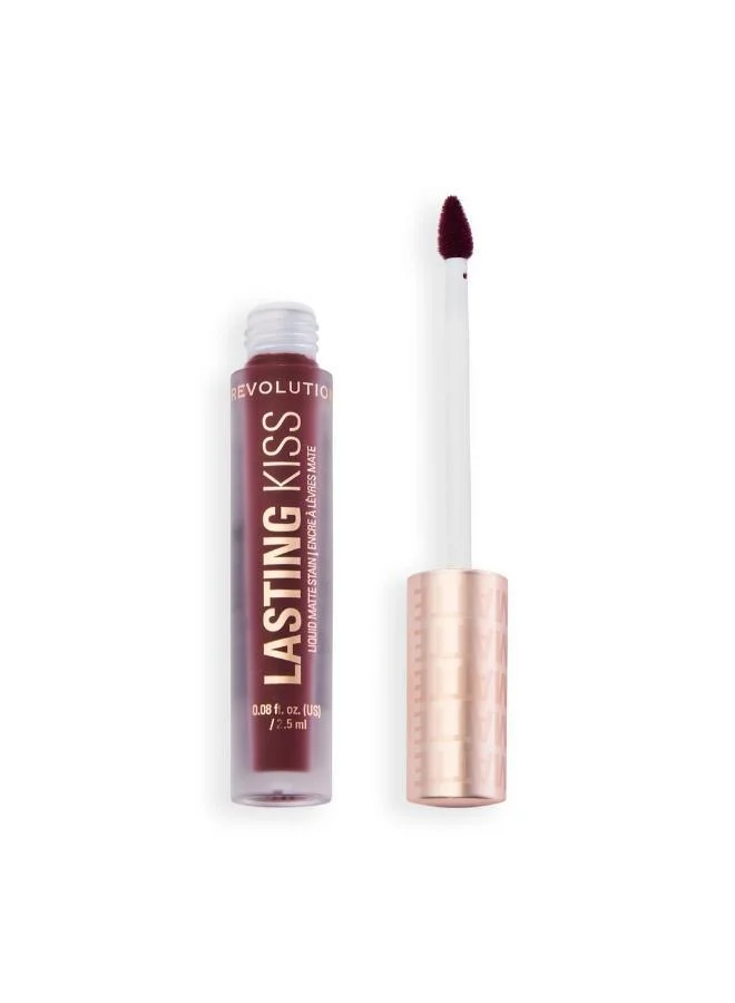 Revolution Pink Lasting Kiss Liquid Lipstick Drama Pink for Women | Best Price UAE