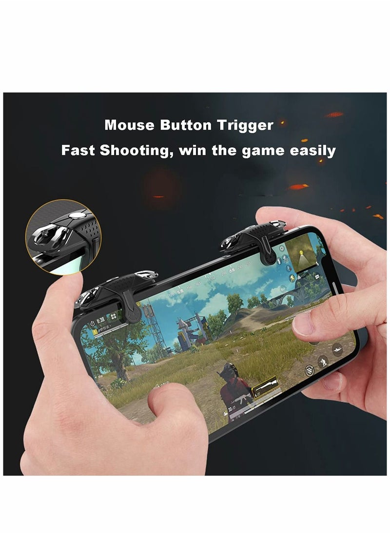 SYOSI - Mobile Gaming Triggers for Mobile FPS Games, L1 R1 Shooter Controller for Mobile Gaming - Image 1