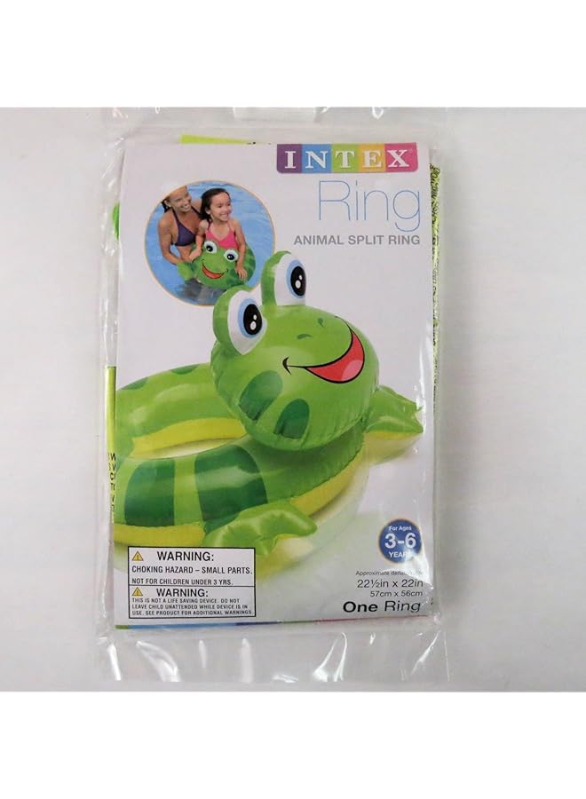 INTEX The Wet Set 59220Ep 24" X 22" Animal Split Swim Rings Assorted Styles - Image 1