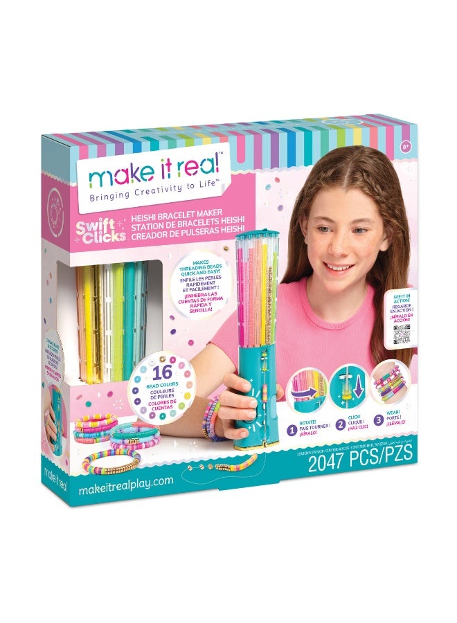 Make It Real صنعها حقيقية طقم صنع أساور هيشي سويفت كليكس (2047 قطعة) - Image 1