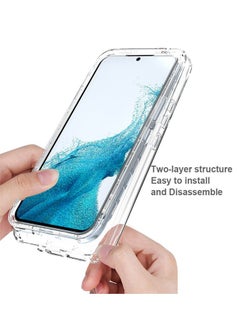 KASTWAVE Samsung Galaxy A54 5G Case, Shock Absorption Bumper Design, Enhanced Camera and Screen Protection, Shockproof Crystal Clear Slim TPU Protective Phone Cover for Samsung Galaxy A54 5G (Clear)  - Image 4