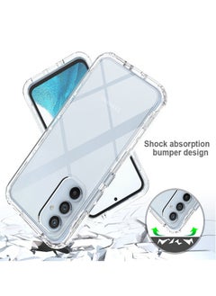 KASTWAVE Samsung Galaxy A54 5G Case, Shock Absorption Bumper Design, Enhanced Camera and Screen Protection, Shockproof Crystal Clear Slim TPU Protective Phone Cover for Samsung Galaxy A54 5G (Clear)  - Image 3