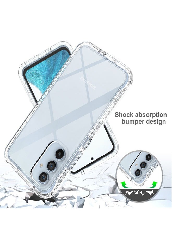 KASTWAVE - Samsung Galaxy A54 5G Case, Shock Absorption Bumper Design, Enhanced Camera and Screen Protection, Shockproof Crystal Clear Slim TPU Protective Phone Cover for Samsung Galaxy A54 5G (Clear) - Image 1