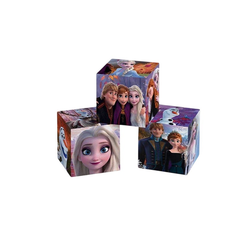 Clementoni Disney Frozen Cube Puzzle (12 Cubes) - Image 2