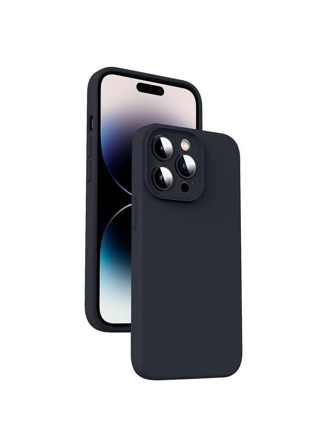 S-TOP Case For iPhone 14 Pro Max Microfiber Liquid Silicone Shockproof Phone Case - Image 1