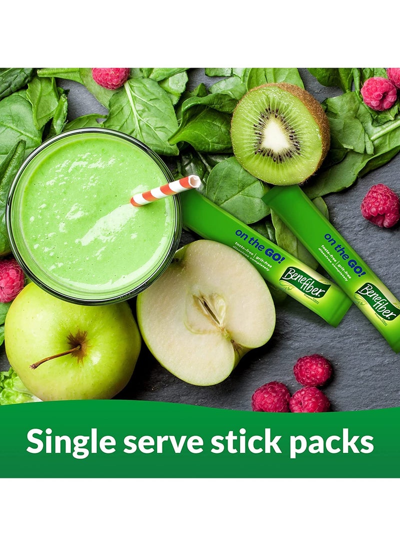 Benefiber Prebiotic Fiber Supplement, On The Go, 28 Stick Packs - Image 4