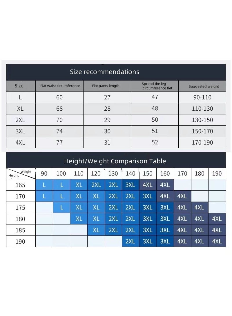 KUYING New High Waisted Flat Angle Swimming Trunks - Image 2