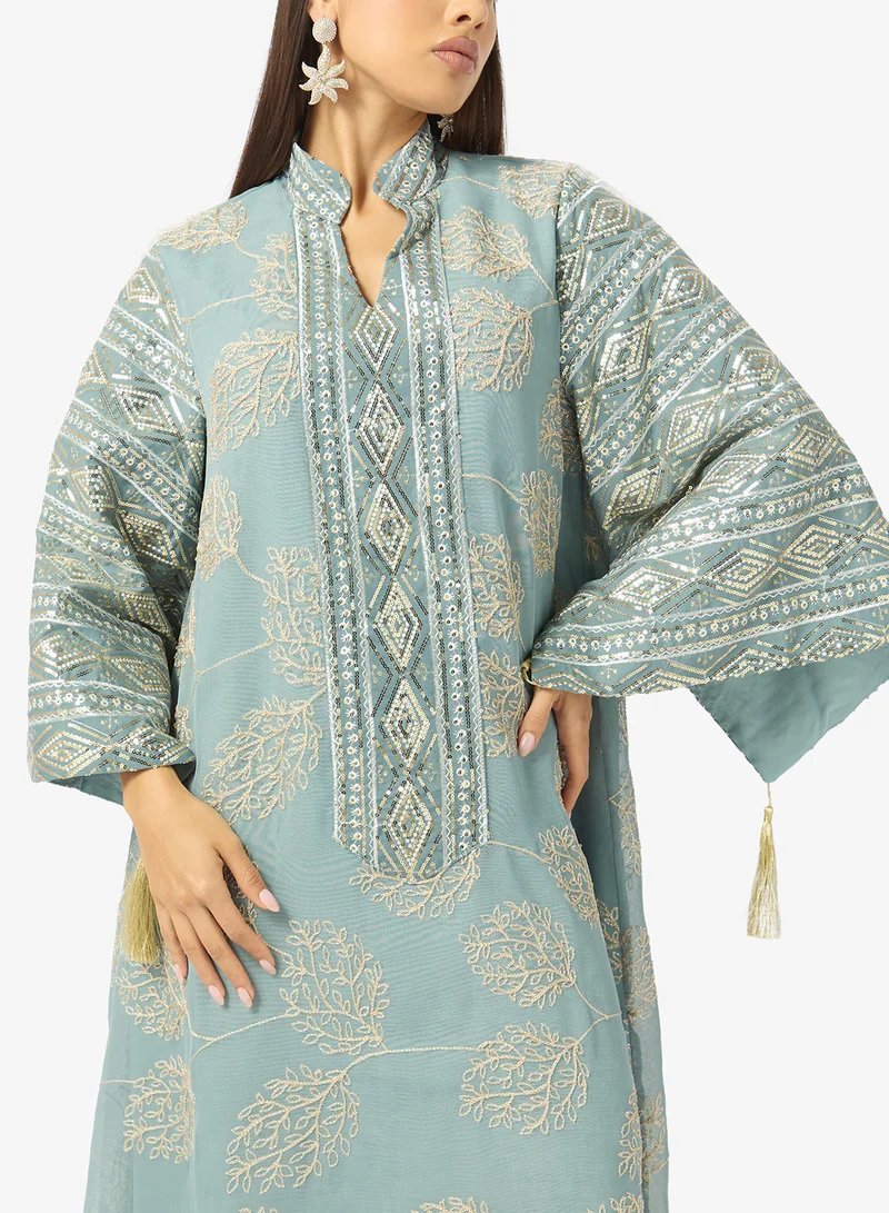 Khizana  Embroidered Jalabiya for Women | Best Price UAE