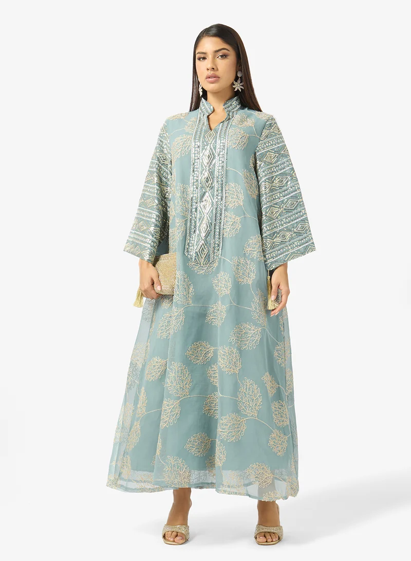 Khizana  Embroidered Jalabiya for Women | Best Price UAE