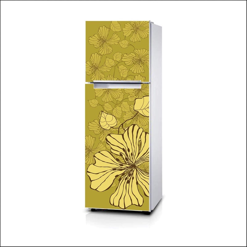 AH Decals Flower Abstract FridgeSticker - Image 1