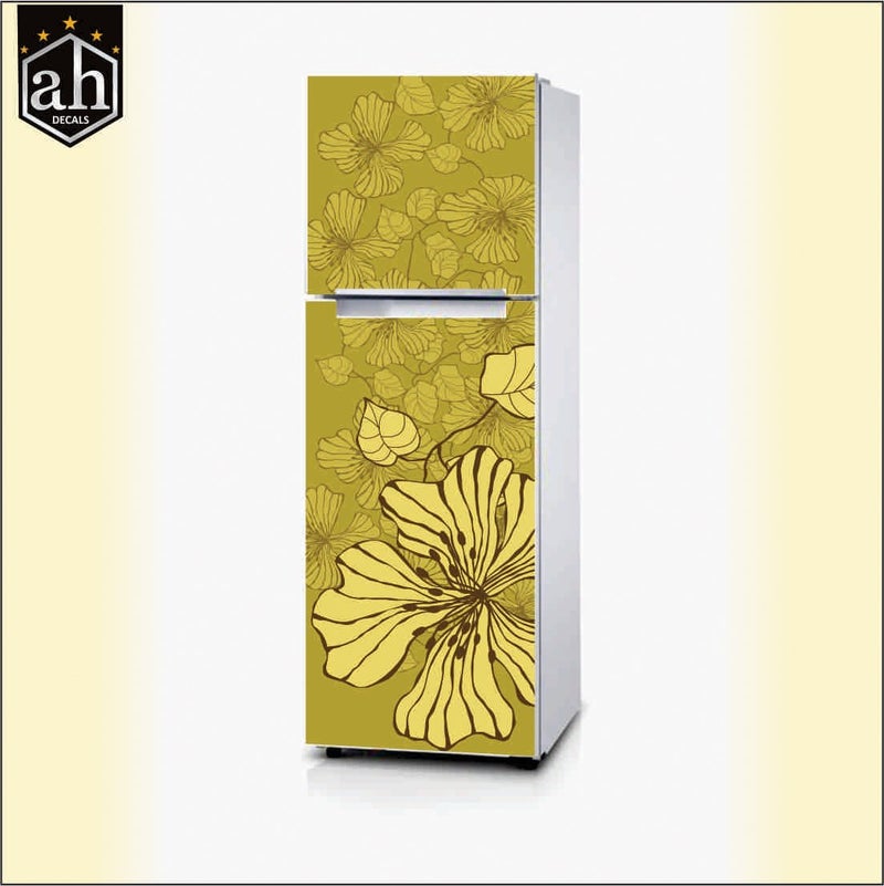 AH Decals Flower Abstract FridgeSticker - Image 2