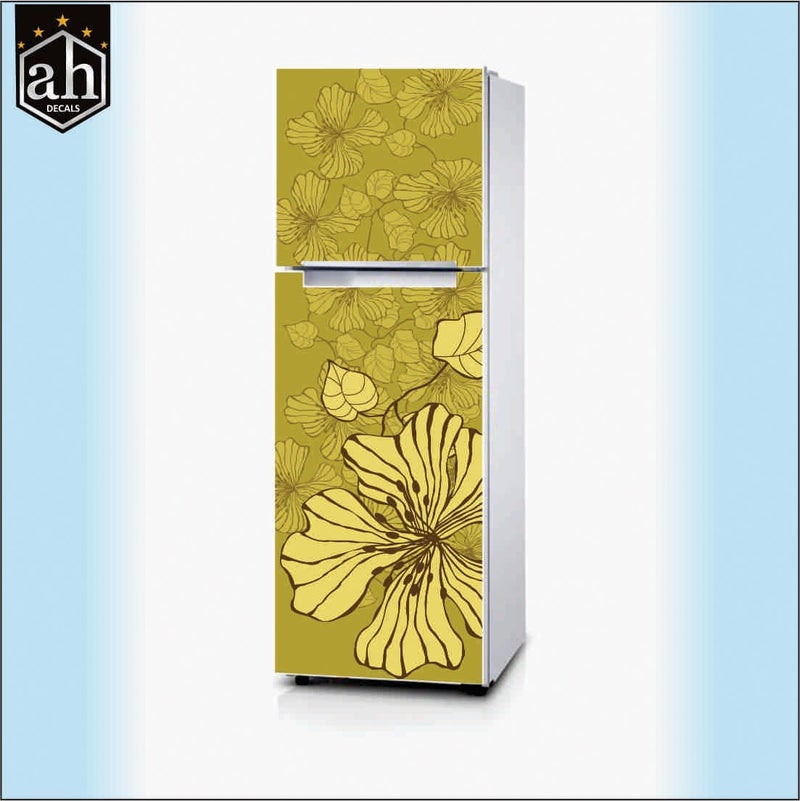 AH Decals Flower Abstract FridgeSticker - Image 3