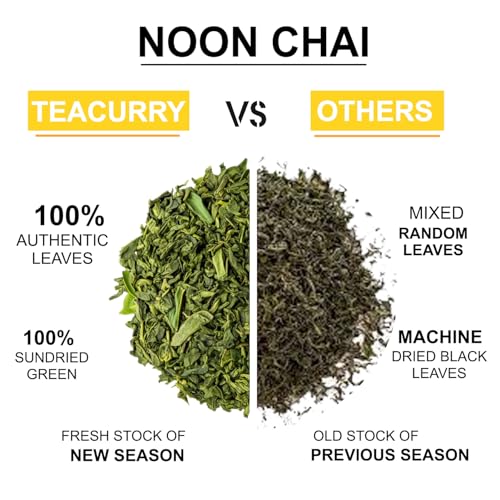 TEACURRY Noon Chai of Pink Tea Kashmiri Leaves (50 Gms - 25 Cups) | Helps with Immunity, Digestion, Skin Glow, and Weight Loss, | 100% Natural Noon Chai Kashmiri - Image 3