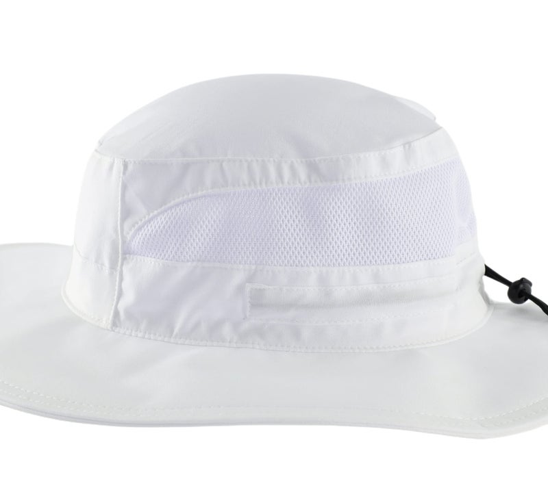 Connectyle Women's UPF 50+ Safari Sun Hat Breathable UV Protection Fishing Hat (White) - Image 4