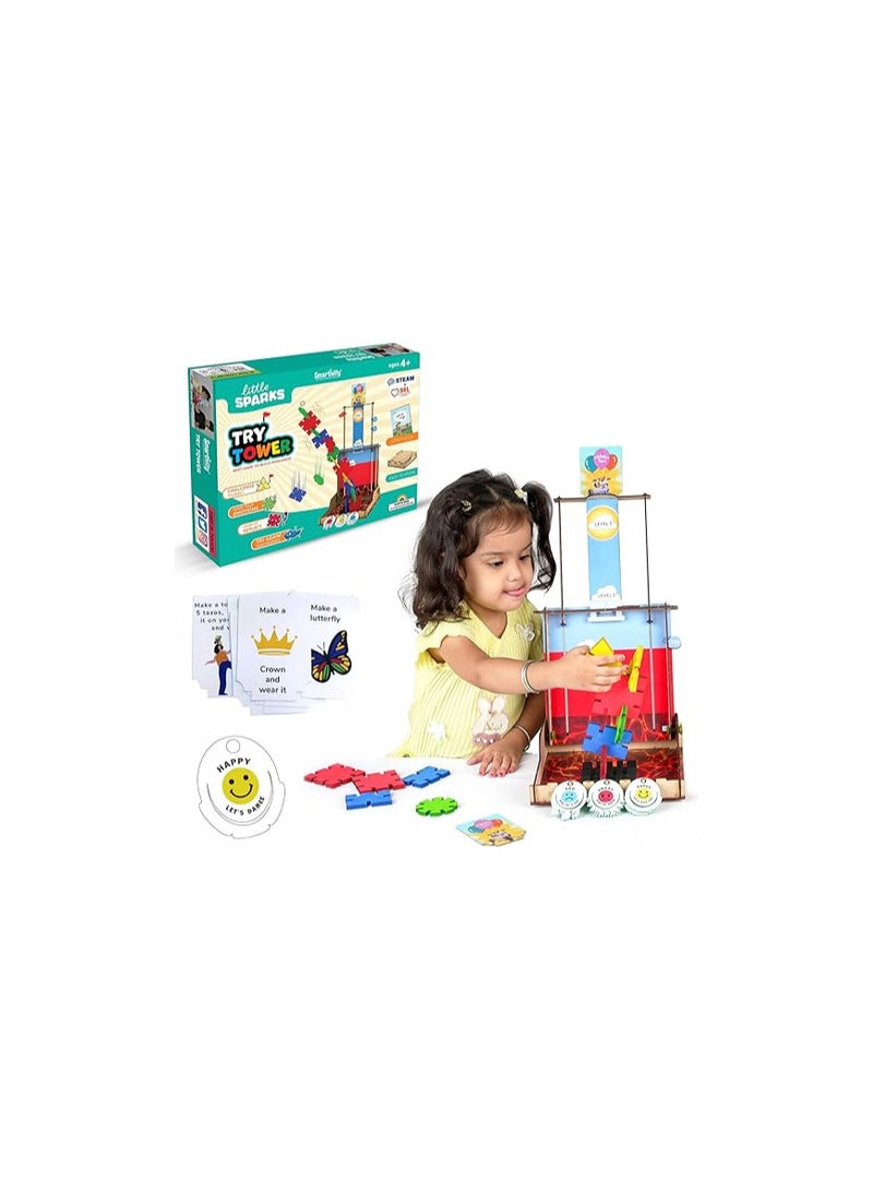 Smartivity Smartivity Eq Building Kit For Kids 4 To 8 Years|Best For Early Social & Emotional Development Toy For Boys & Girls Age 4-5-6-7|Educational Activity Game|Made By Iit Delhi Alumni,Multicolor  - Image 1