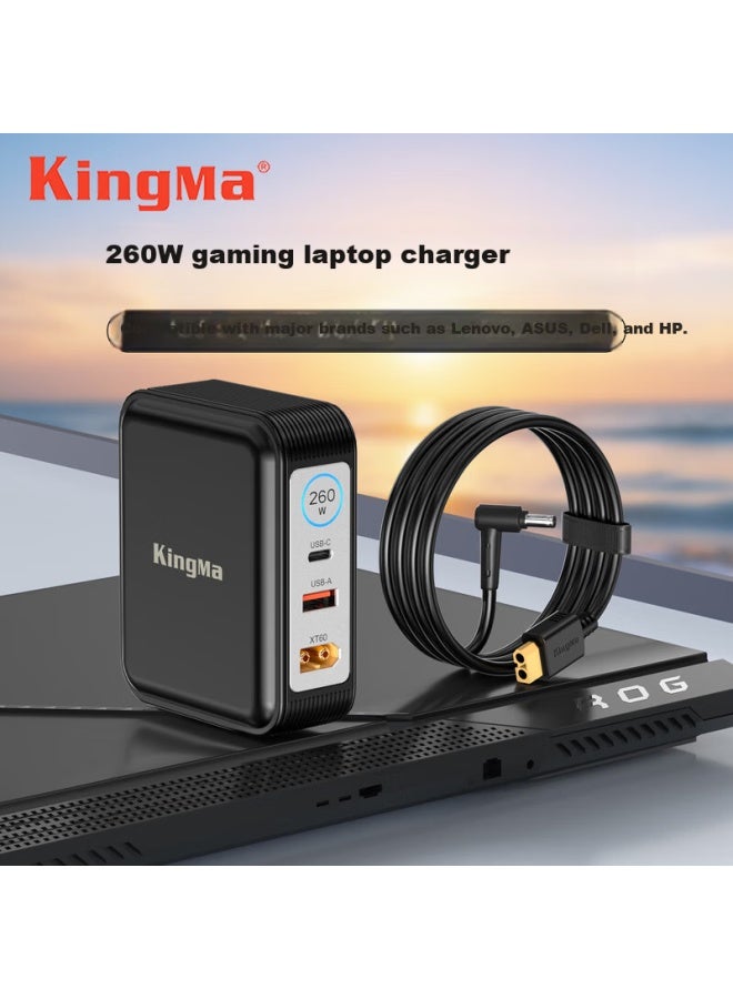 KingMa Jinma Gallium Nitride Asus Rog Tianxuan 2 3 4 5 Fx507z Laptop Charger Adapter 240w 180w 200w 20v12a Gun Rog Ice Blade 4 6 Plus - Image 1