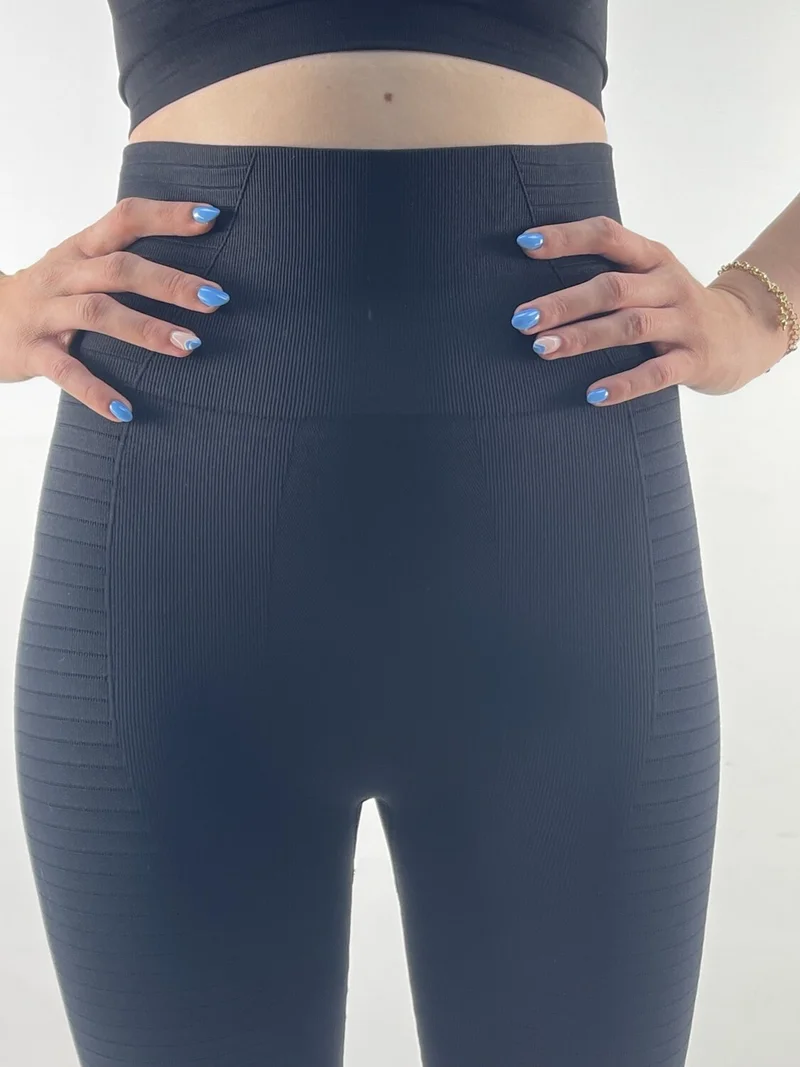 ميستريك Tokyo Stretching and Firming High Waist Sports Tights Black Color