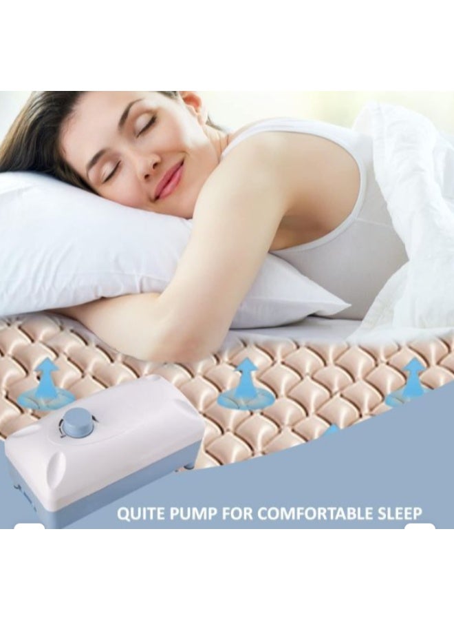 Alternating Pressure Bubble Air Mattress with Electric Pump for Bed Sore Prevention, PVC Air Cushion Mattress for Home Care and Long-Term Bed Rest - Image 5