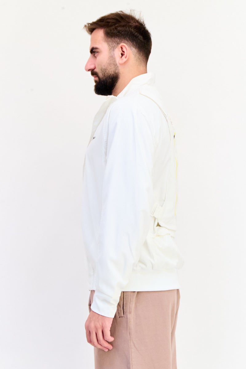 Adidas Adidas x Parley Men Sportswear Fit Long Sleeve Outdoor London Jacket, Off White - Image 3
