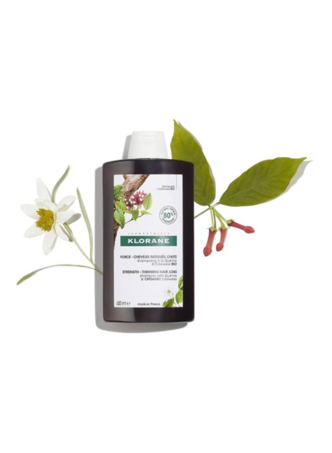 Klorane Bio Quinine Strengthening Shampoo 400ml - Image 2