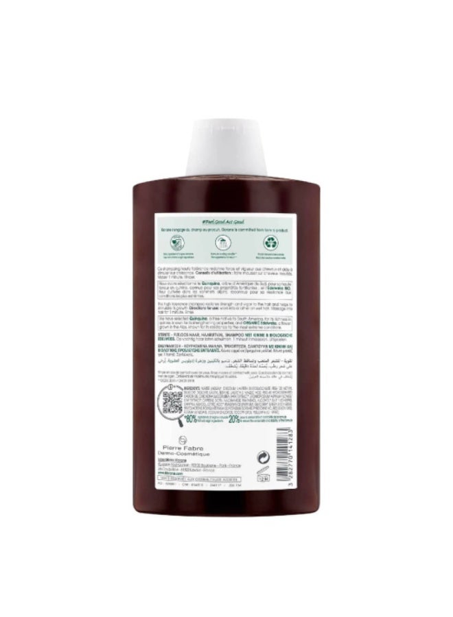 Klorane Bio Quinine Strengthening Shampoo 400ml - Image 4