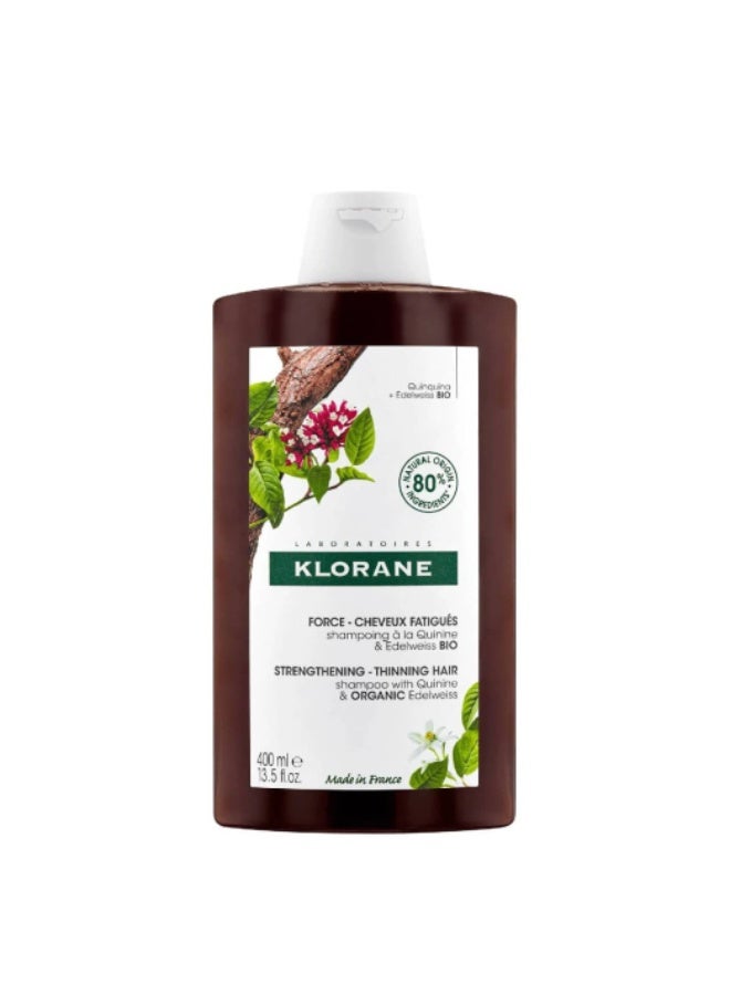 Klorane Bio Quinine Strengthening Shampoo 400ml - Image 1