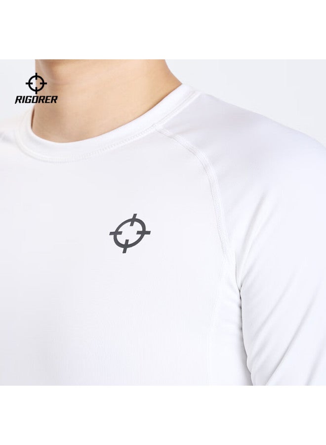 Rigorer Thermal Compression Shirt Winter Men's Running Training Fitness High Elastic Quick-dry Warm Long Sleeve Functional Underwear - Image 3