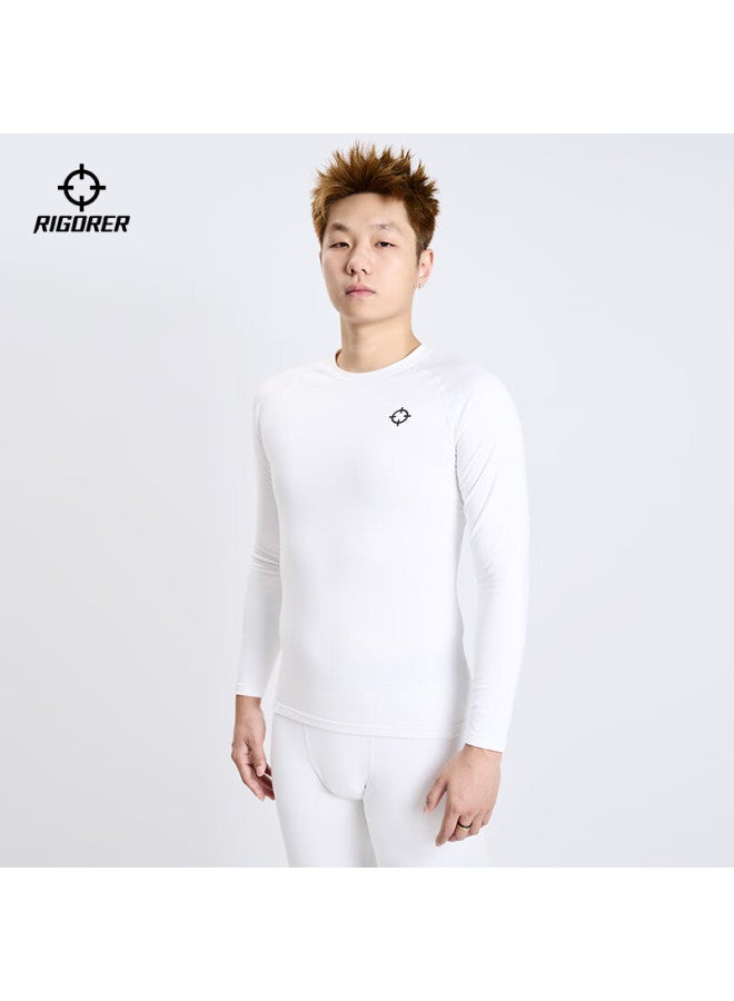 Rigorer Thermal Compression Shirt Winter Men's Running Training Fitness High Elastic Quick-dry Warm Long Sleeve Functional Underwear - Image 1