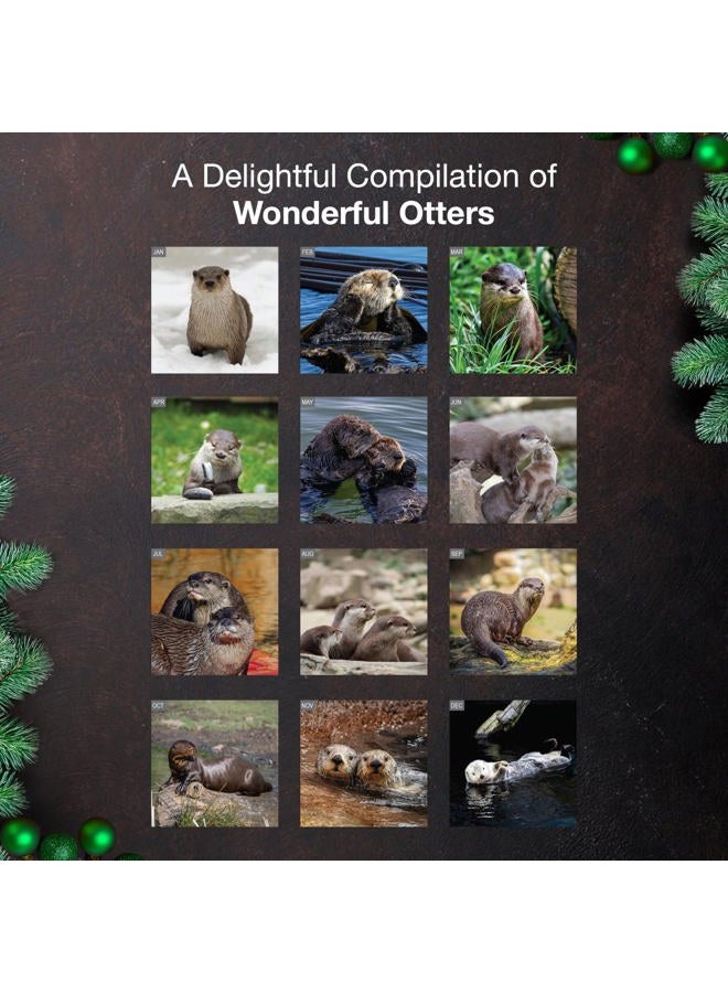 MICASA PRESS MICASA Otters 2026 Wall Calendar 12 Month | 12" x 24" Open | Thick & Sturdy Paper | Giftable | Calendar 2026 - Image 3