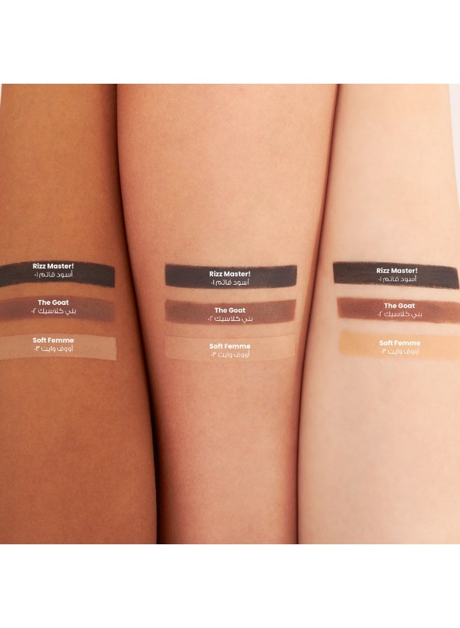 لوكا قلم للعيون - 01 بلاكيست بلاك - Image 2