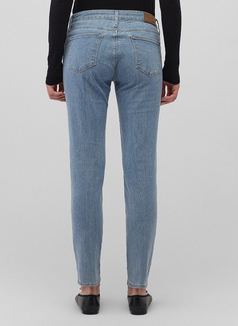 MAVI Ada Mid Blue Denim Jean Pants - Image 5