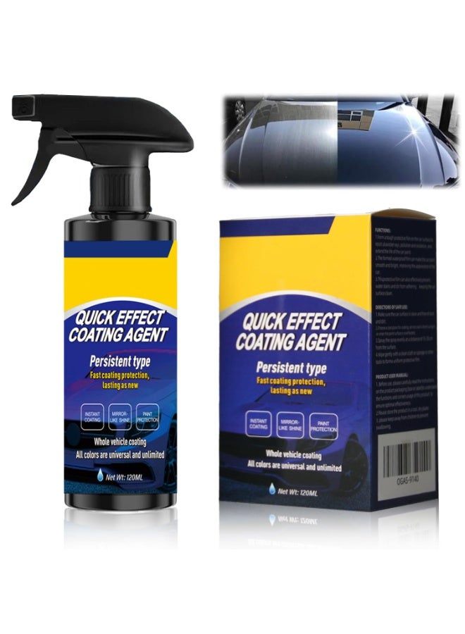 جومو ستور بخاخ طلاء سيراميك للسيارات 120 مل – لمعان عالي وتلميع، إصلاح خدوش الطلاء وحماية طويلة الأمد – مثالي لتفاصيل السيارة الخارجية - Image 1