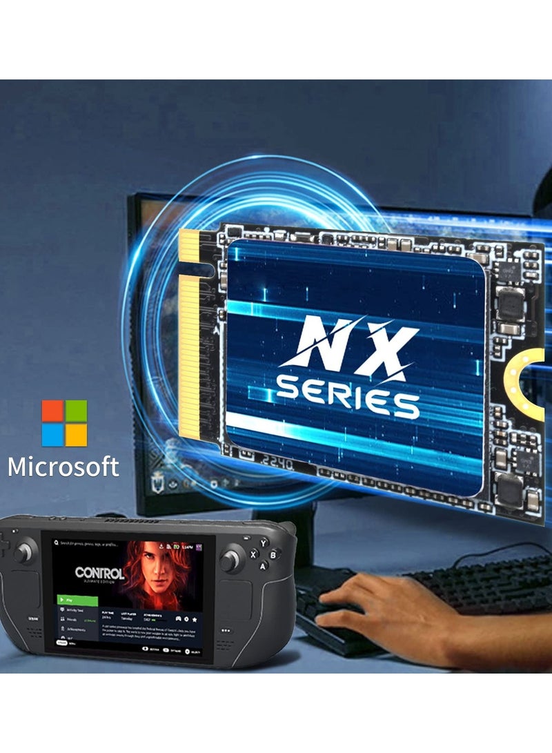 KingSpec NX Series 512GB M.2 NVMe PCIe Gen3x4 SSD – High-Speed Internal Solid State Drive with 3D NAND, Up to 3500MB/s Read & 2500MB/s Write for Laptop & Desktop PC - Image 3