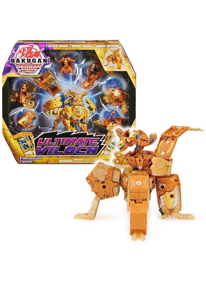 BAKUGAN - Bakugan Ultimate Viloch 7In1 Exclusive Bakugan Includes Bakucores And Trading Cards Geogan Rising Collectible Action Figure Kids Toys For Boys - Image 1