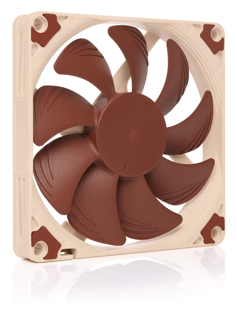 Noctua NF-A9x14 PWM, Premium Quiet Fan, 4-Pin (92x14mm, Brown) - Image 1