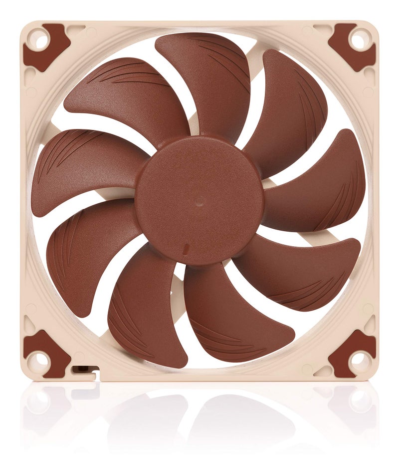 Noctua NF-A9x14 PWM, Premium Quiet Fan, 4-Pin (92x14mm, Brown) - Image 2