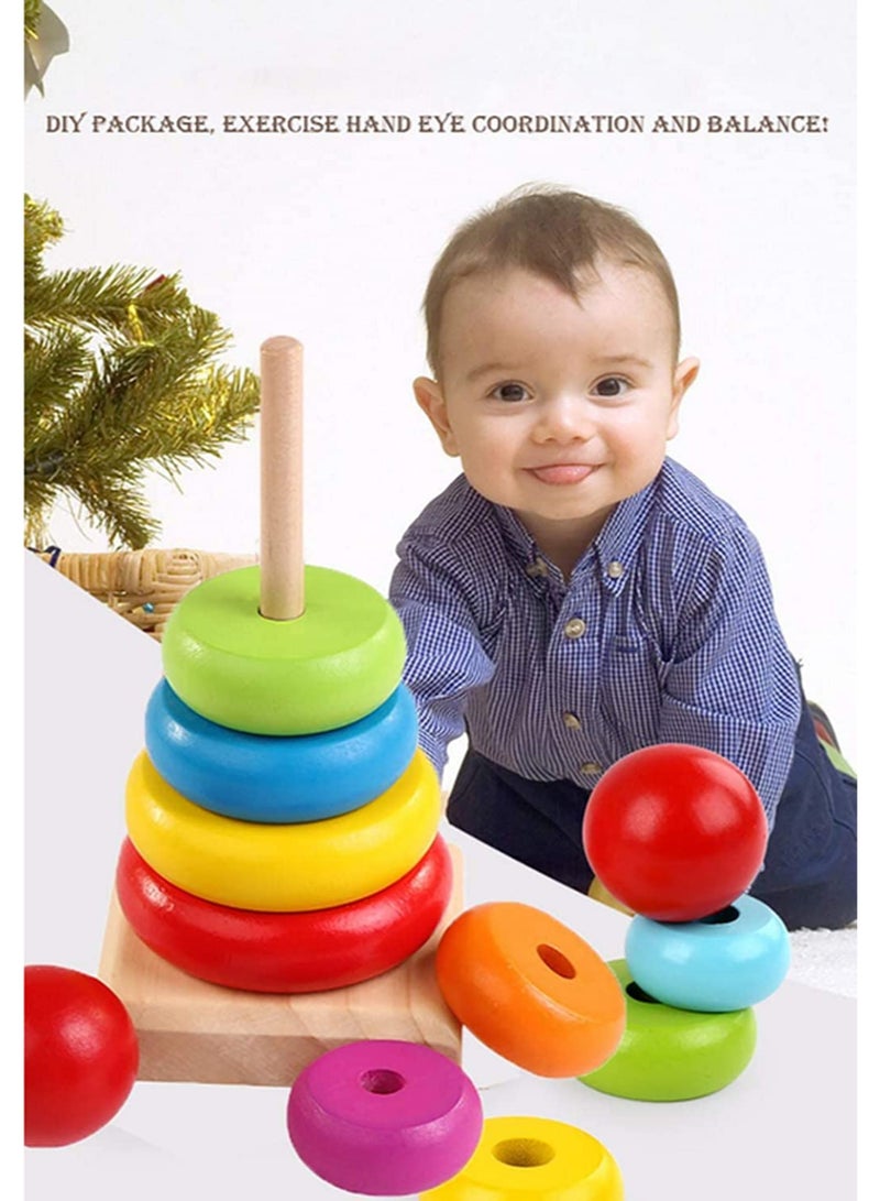 1set Kids Musical Instruments Musical Instruments Wood Xylophone for Kids Children Child Wooden Music Shakers Percussion Instruments Tambourine Birthday Gifts Present - Image 3