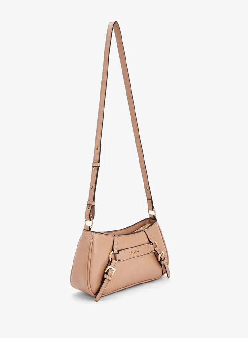سيليست Buckle Detail Crossbody Bag With Adjustable Strap