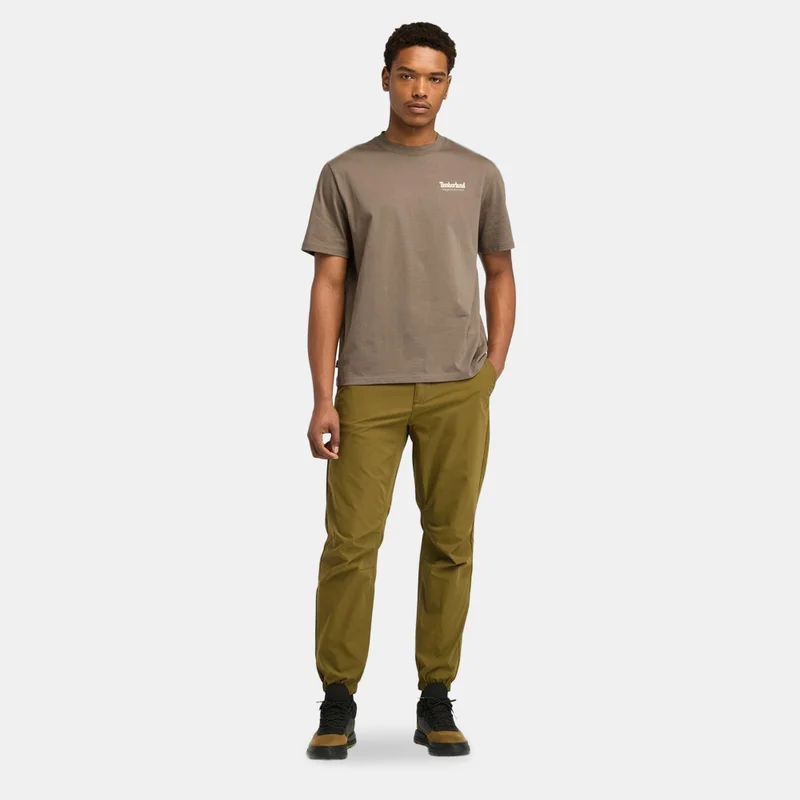 Timberland Brown Men's Rugged Active Gear Graphic T-Shirt for Men | Best Price UAE