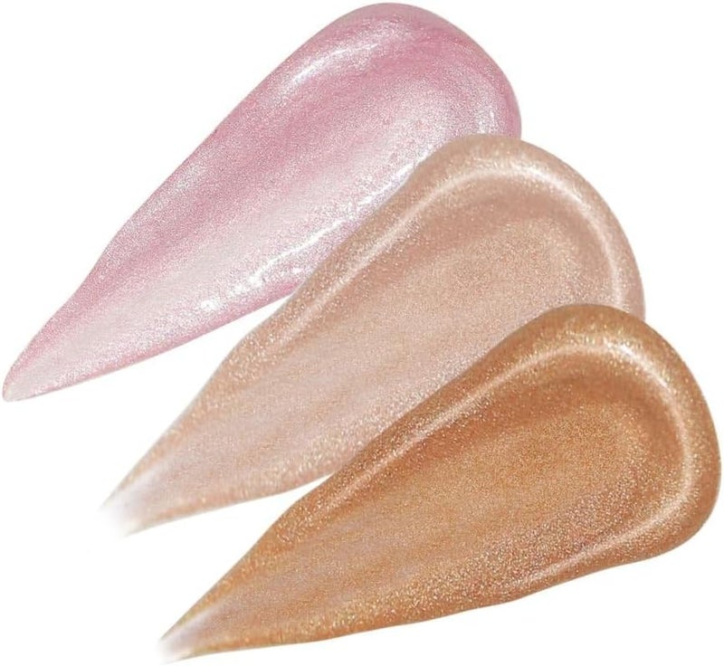 Hearts Body Glow Shimmering Oil - 003 Topaz - Image 3