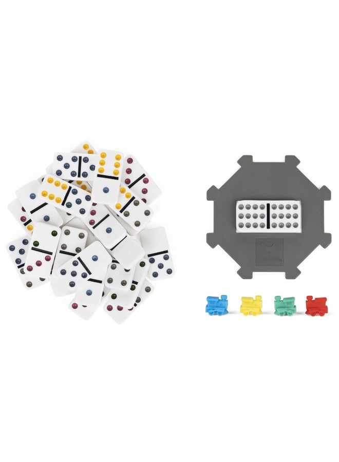 سبين ماستر جيمز ألعاب سبين ماستر، مجموعة كاردينال كلاسيكس المزدوجة من 15 قطعة دومينو في علبة تخزين، ألعاب لوحية عائلية، من 2 إلى 6 لاعبين، للأعمار من 8 سنوات فما فوق - Image 2