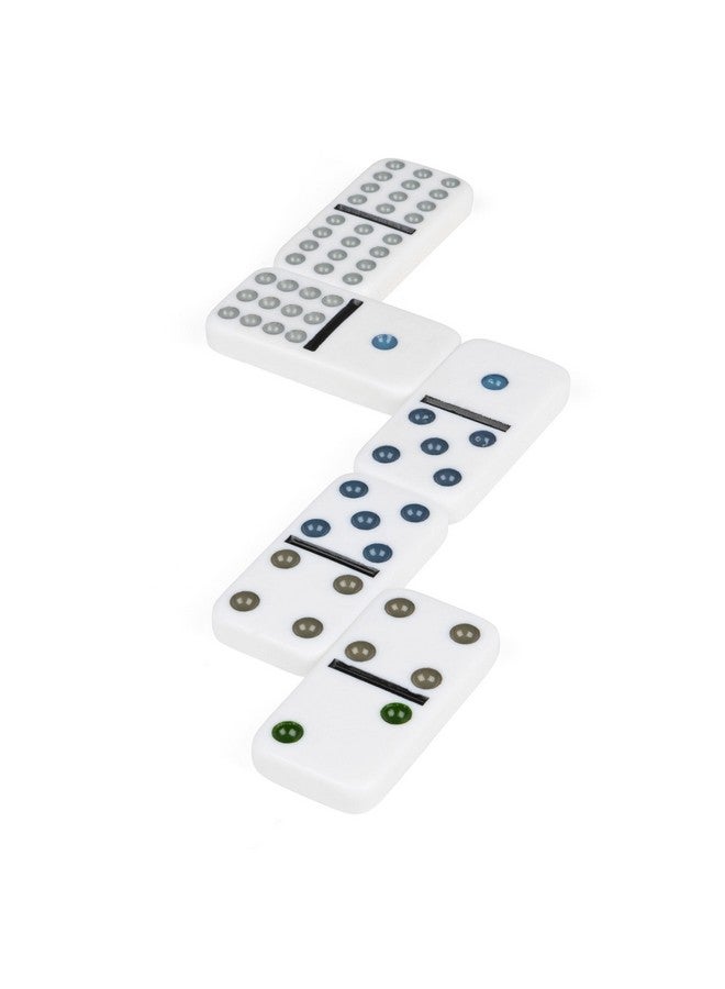 سبين ماستر جيمز ألعاب سبين ماستر، مجموعة كاردينال كلاسيكس المزدوجة من 15 قطعة دومينو في علبة تخزين، ألعاب لوحية عائلية، من 2 إلى 6 لاعبين، للأعمار من 8 سنوات فما فوق - Image 4