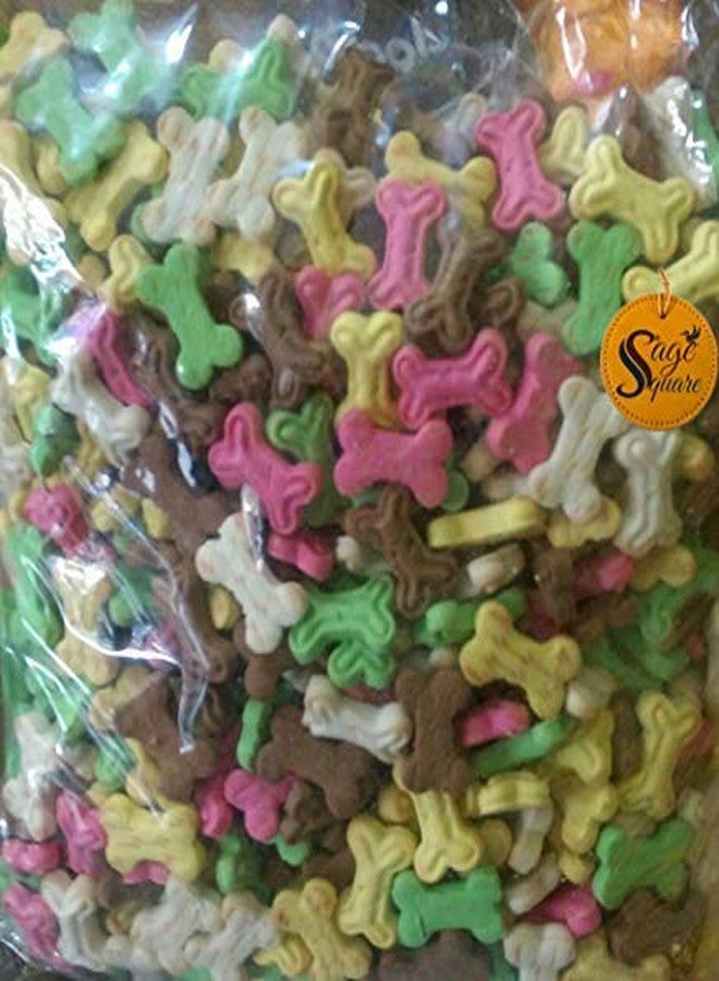 Sage Square Freshly Oven Baked Crunchy Assorted Flavors Dog Biscuits, Cookies Treat for Dogs, Puppy (500grm) - Image 3