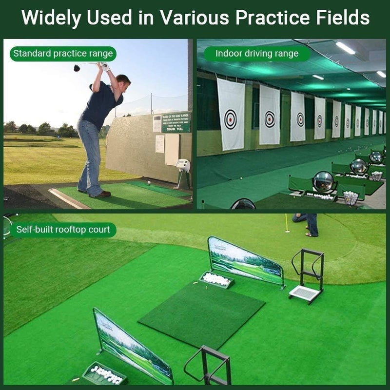 klarako Golf Ball Tray,Durable ABS Large Golf Ball Tray Hold 100 Balls Golf Driving Range Practice Ball Trays Golfer Accessories for Indoor Outdoor Backyard Home Office - Image 2