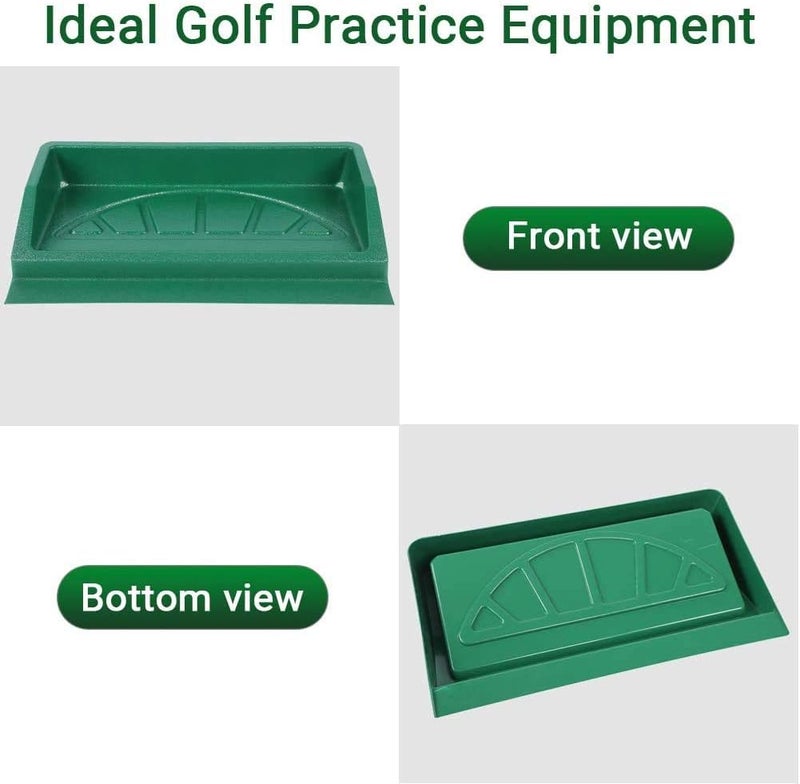 klarako Golf Ball Tray,Durable ABS Large Golf Ball Tray Hold 100 Balls Golf Driving Range Practice Ball Trays Golfer Accessories for Indoor Outdoor Backyard Home Office - Image 3